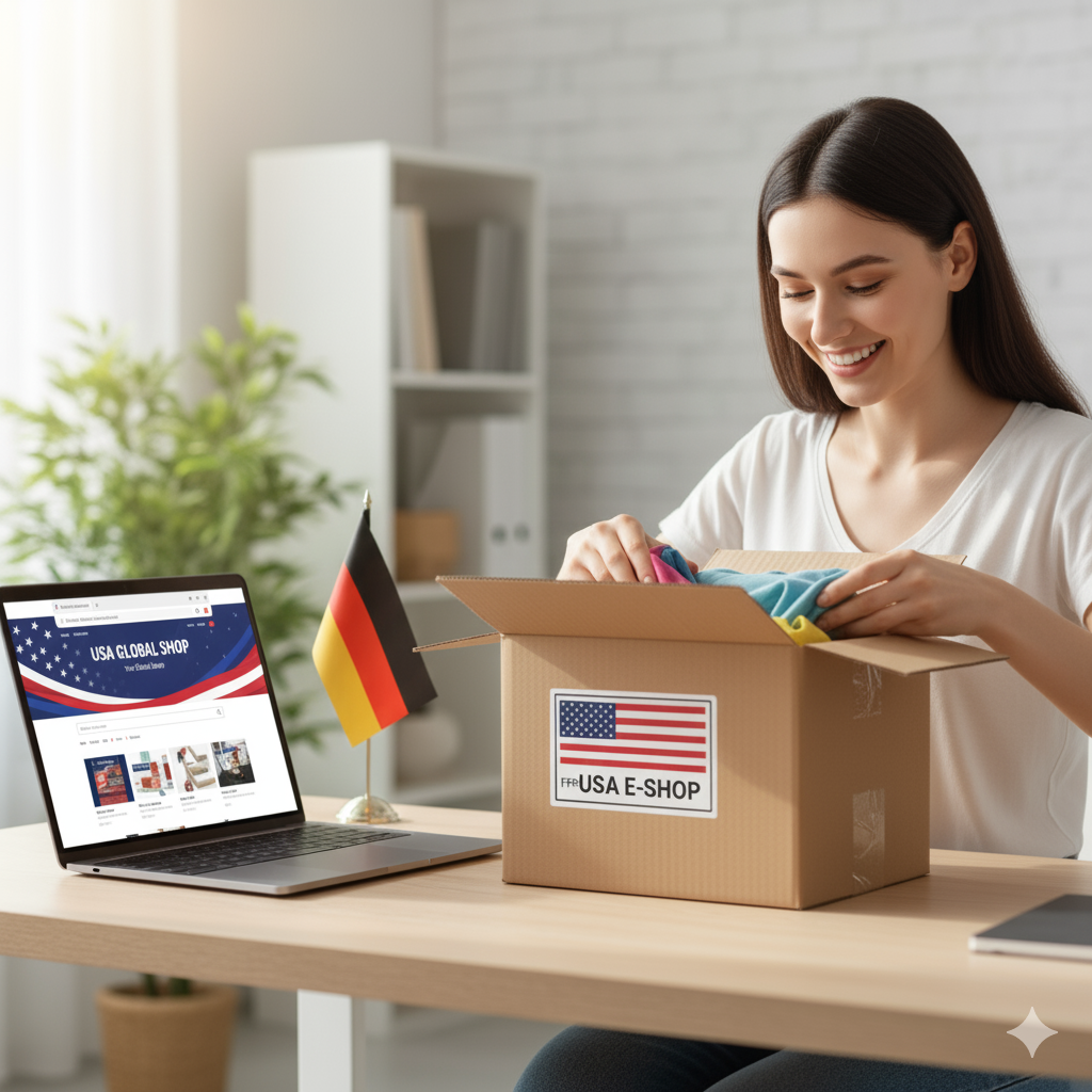 Paketweiterleitung aus den USA